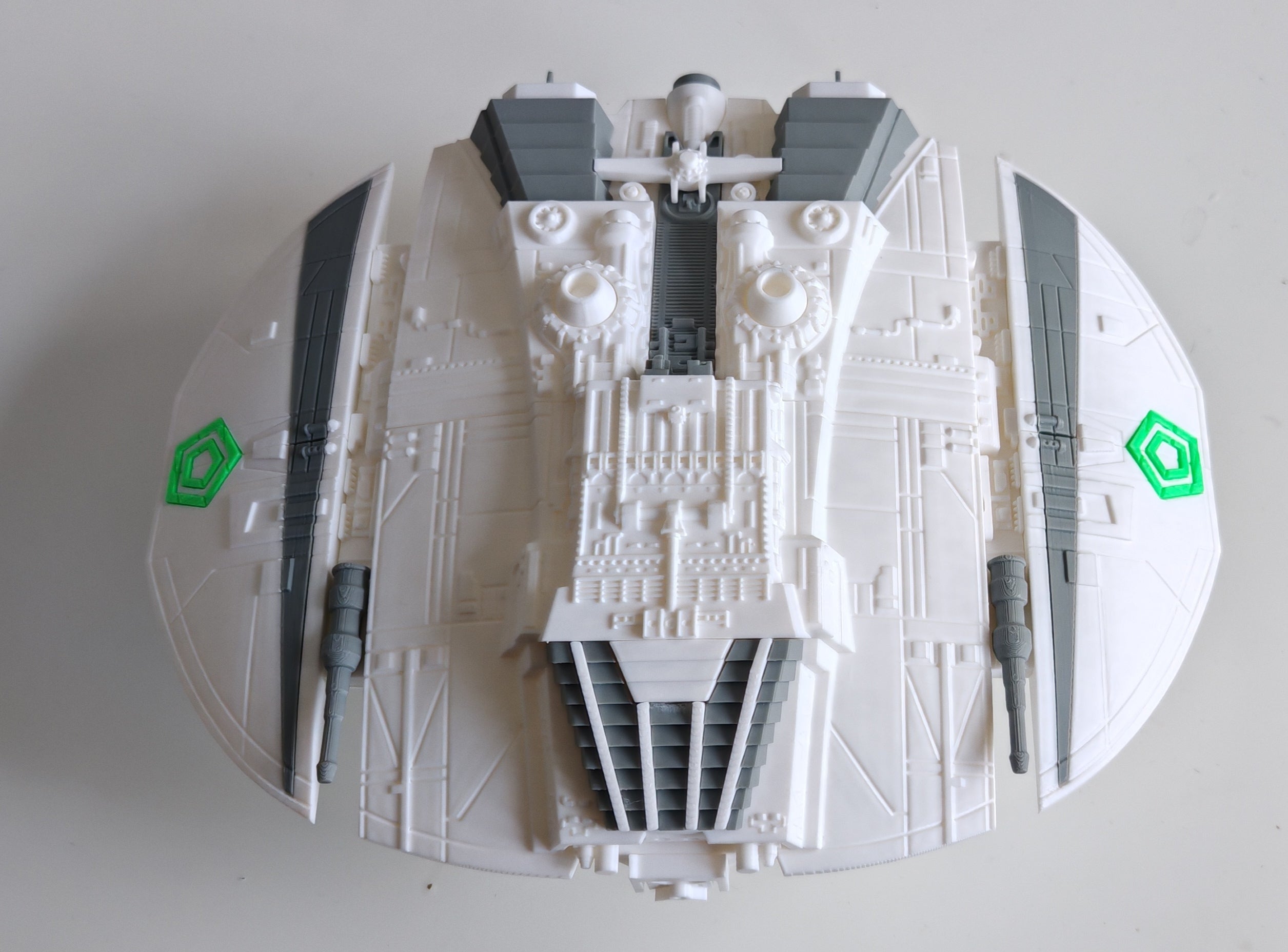 3D Printed Cylon Raider - Battlestar Galactica