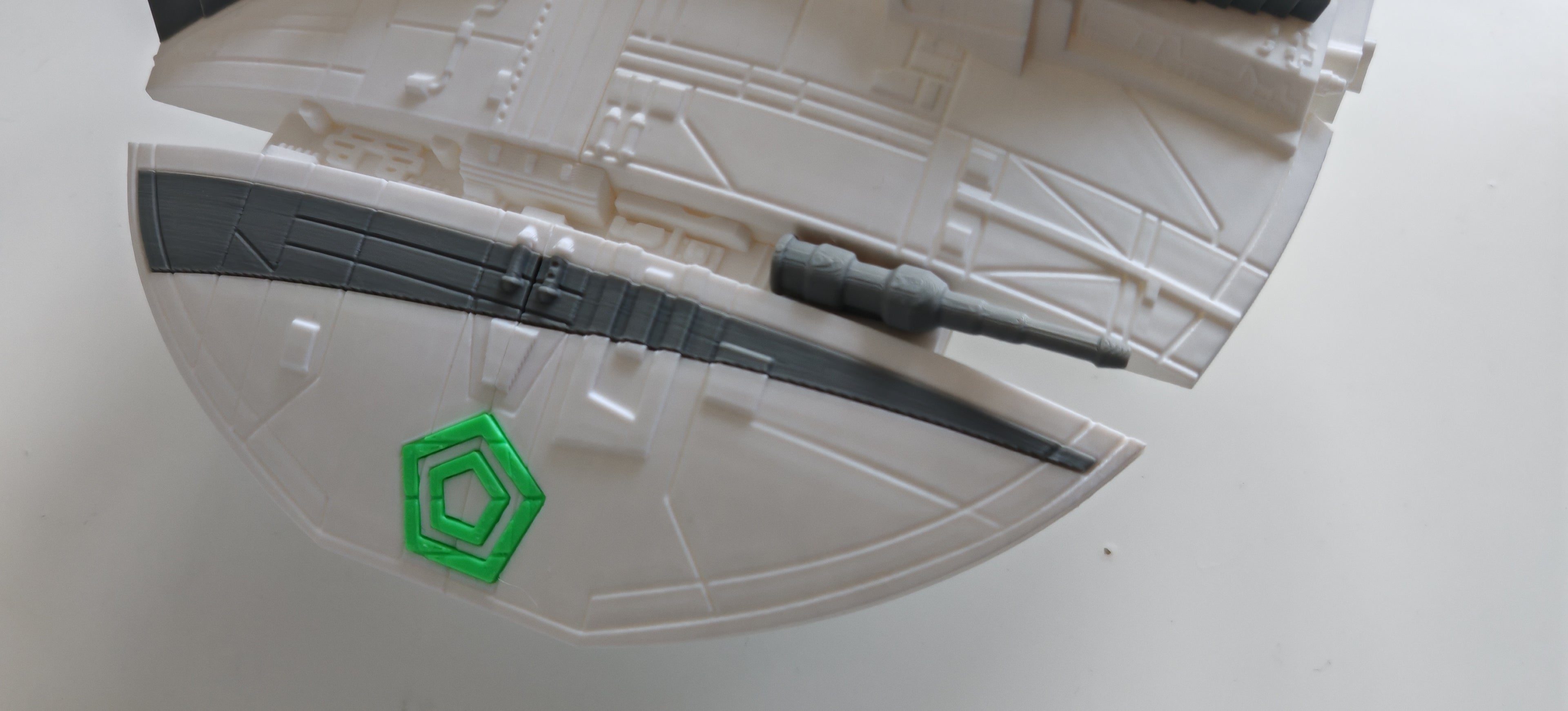 3D Printed Cylon Raider - Battlestar Galactica