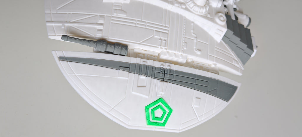3D Printed Cylon Raider - Battlestar Galactica