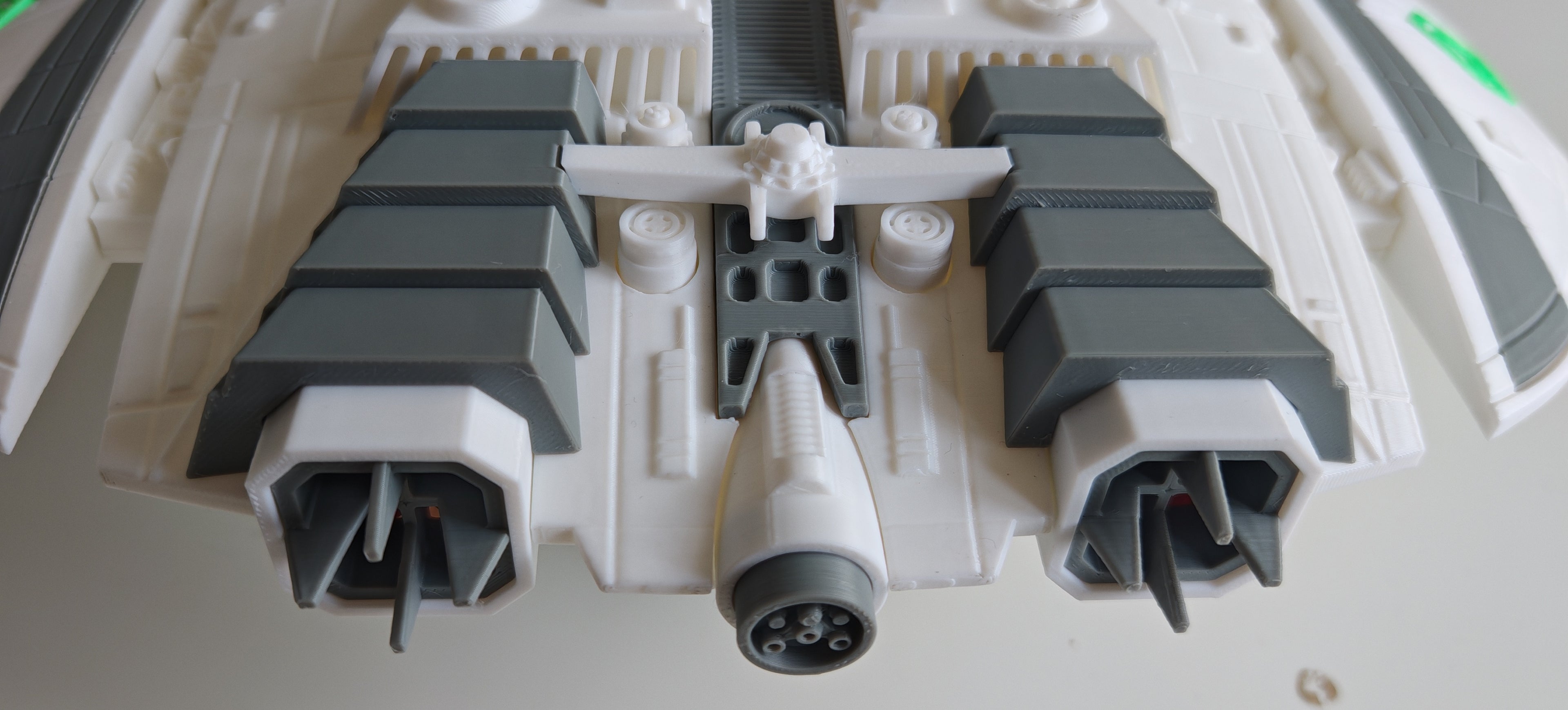 3D Printed Cylon Raider - Battlestar Galactica