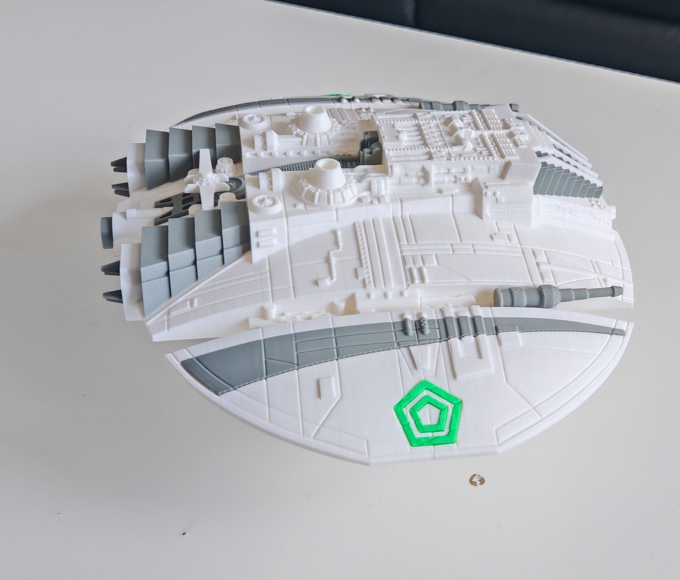 3D Printed Cylon Raider - Battlestar Galactica