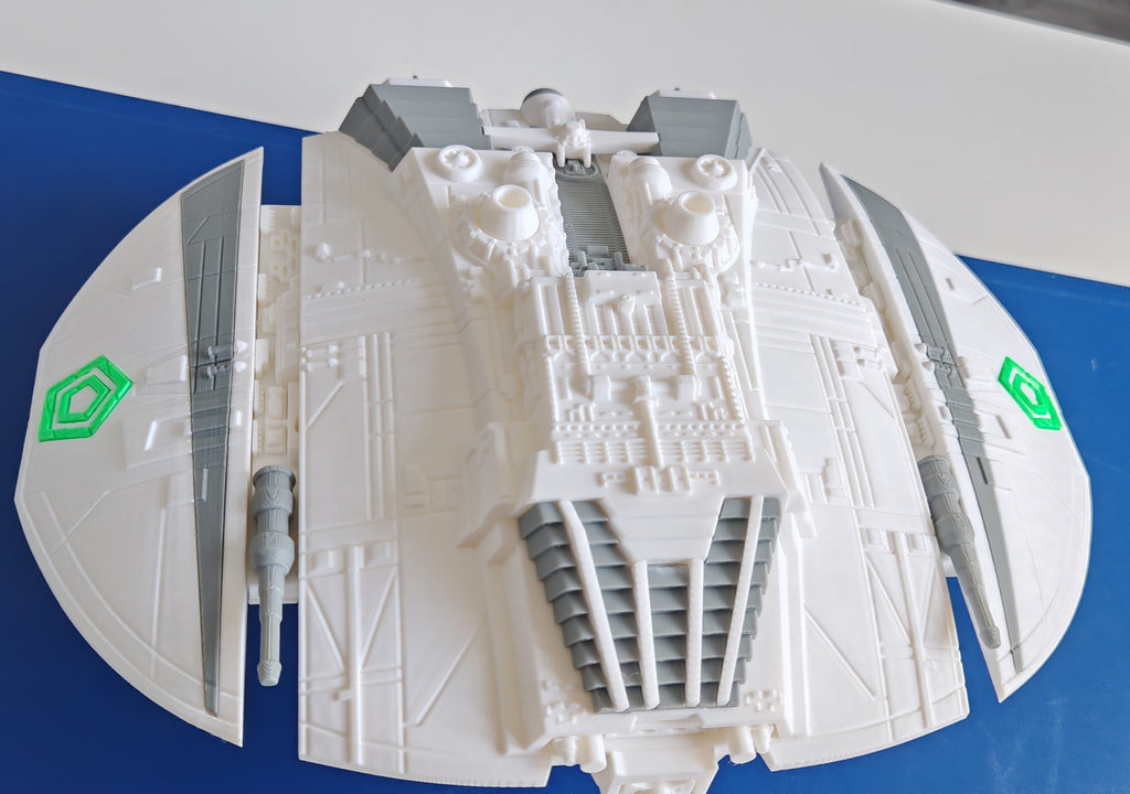 3D Printed Cylon Raider - Battlestar Galactica