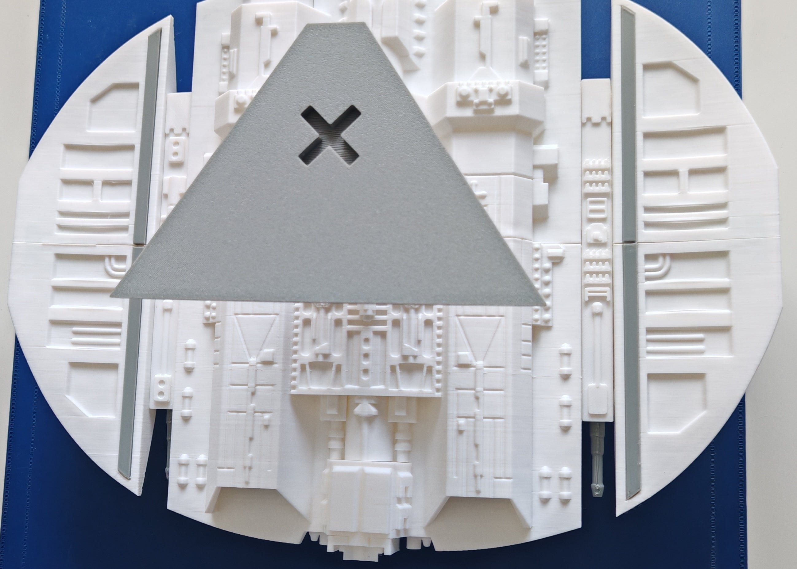 3D Printed Cylon Raider - Battlestar Galactica