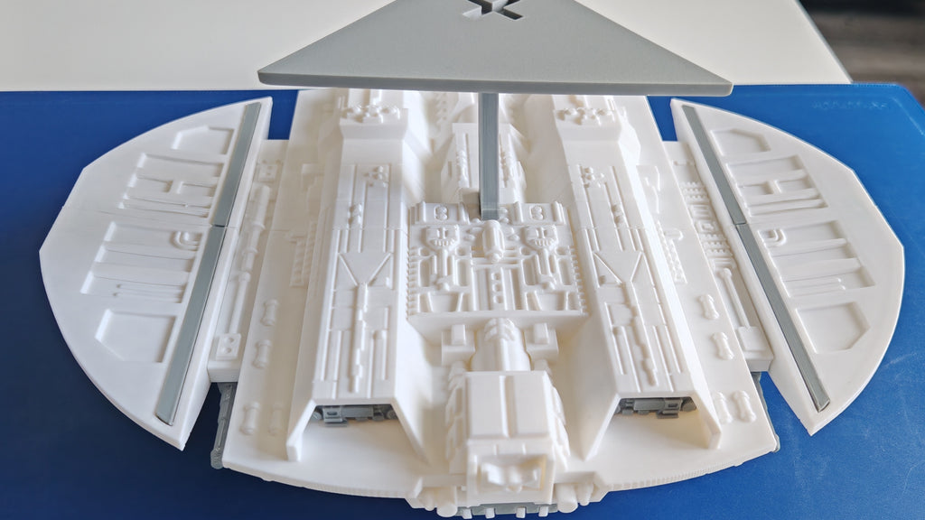3D Printed Cylon Raider - Battlestar Galactica