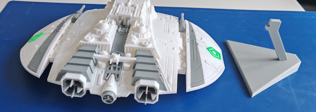 3D Printed Cylon Raider - Battlestar Galactica