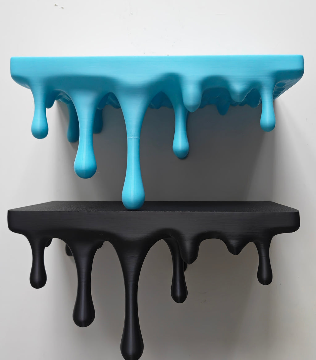 3D Printed Dripping Effect shelf