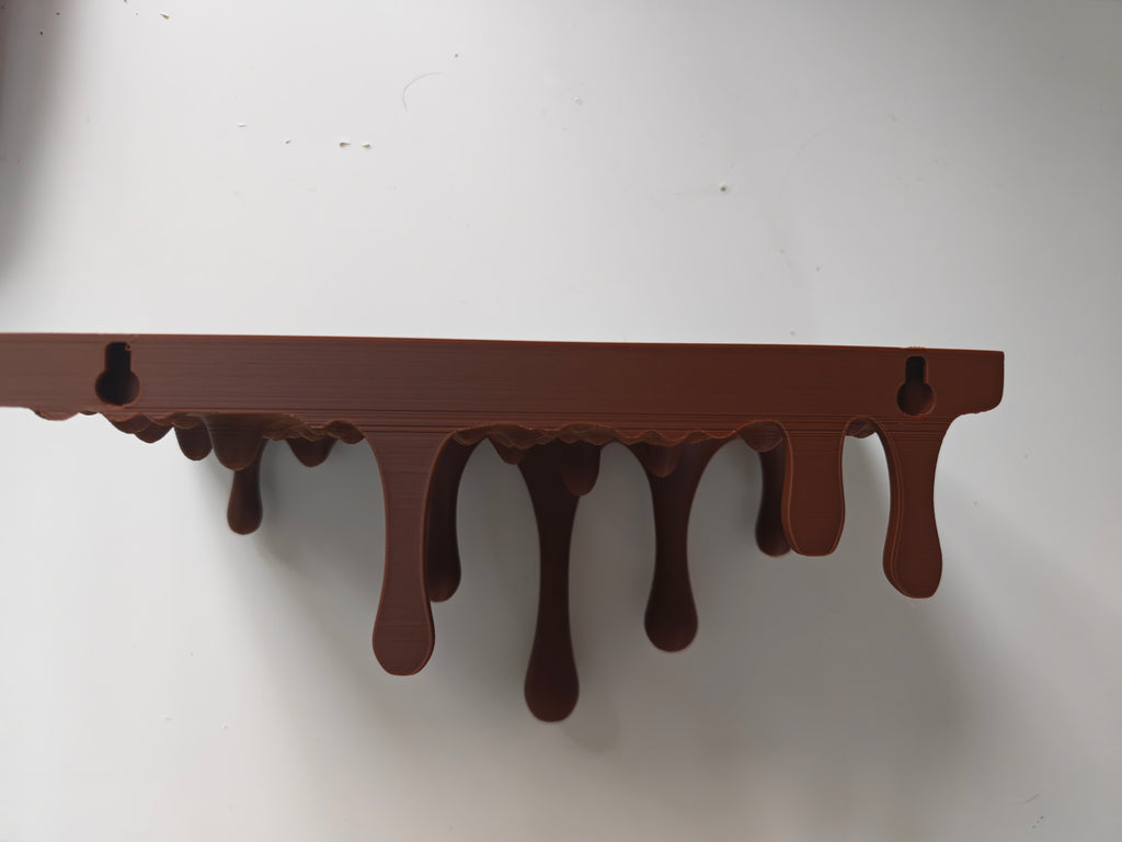 3D Printed Dripping Effect shelf