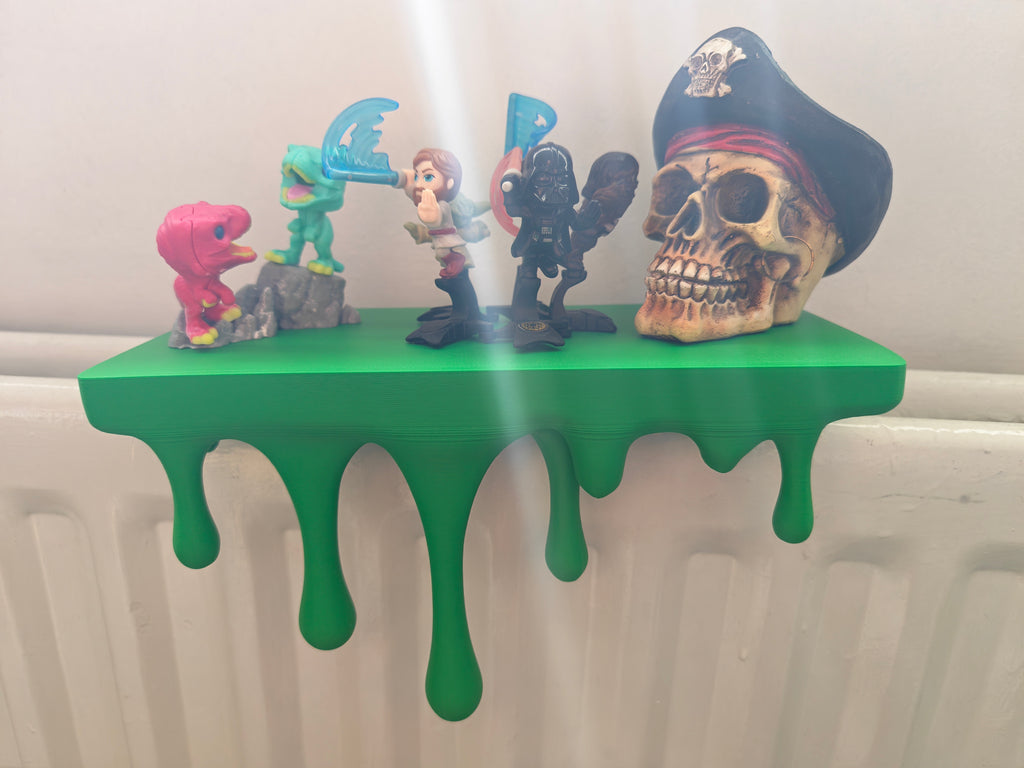 3D Printed Dripping Effect shelf